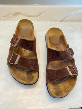 Birkenstock Betula Arizona Men’s 44, US Men’s Size 11 good condition suede
